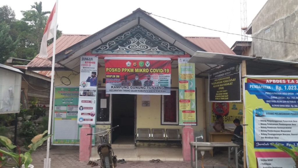 Kantor Reje Kampung Gunung Tunyang